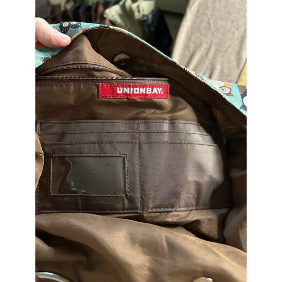 Unionbay Owl Handbag Purse Shoulder Bag Crescent - Picture 6 of 6